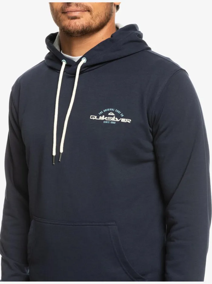 Men Quiksilver Sweatshirts and Hoodies Surfie Hoodie Navy Blazer Men Quiksilver Sweatshirts and Hoodies Surfie Hoodie Navy Blazer