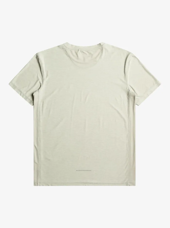 Men Quiksilver Tees Coast Runner TShirt Gray Violet Heather Men Quiksilver Tees Coast Runner TShirt Gray Violet Heather