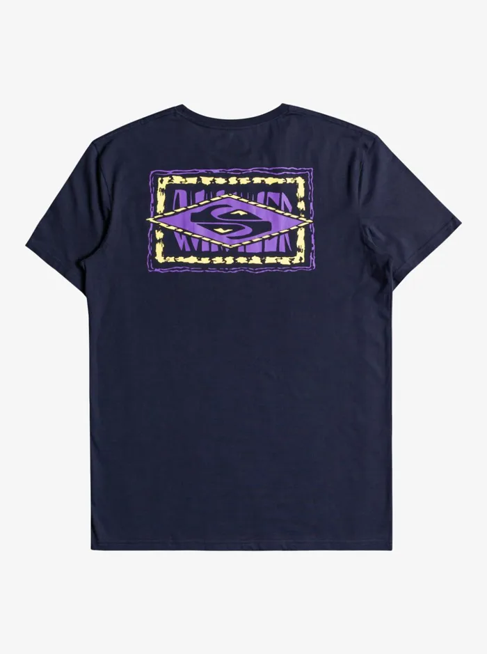 Men Quiksilver Tees Echoes In Time 2022 8211 TShirt For Men Navy Blazer Men Quiksilver Tees Echoes In Time 2022 8211 TShirt For Men Navy Blazer