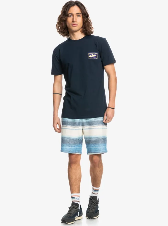 Men Quiksilver Tees Echoes In Time 2022 8211 TShirt For Men Navy Blazer Men Quiksilver Tees Echoes In Time 2022 8211 TShirt For Men Navy Blazer