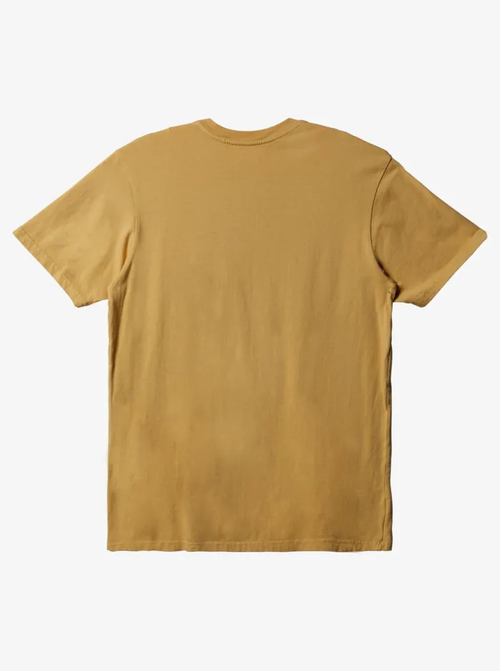 Men Quiksilver Tees Everyday Pocket TShirt Ochre Men Quiksilver Tees Everyday Pocket TShirt Ochre