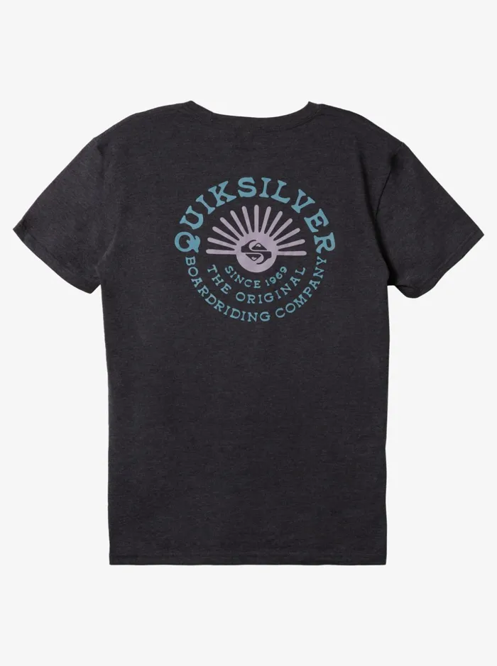 Men Quiksilver Tees Flow Mod TShirt Medium Grey Heather