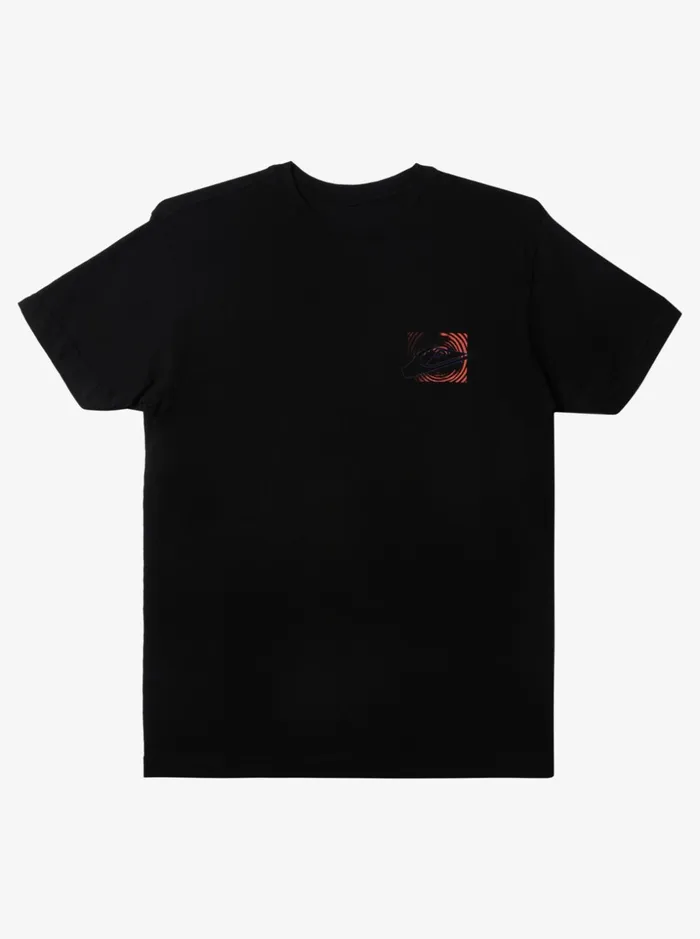 Men Quiksilver Tees International Worldforce TShirt Black