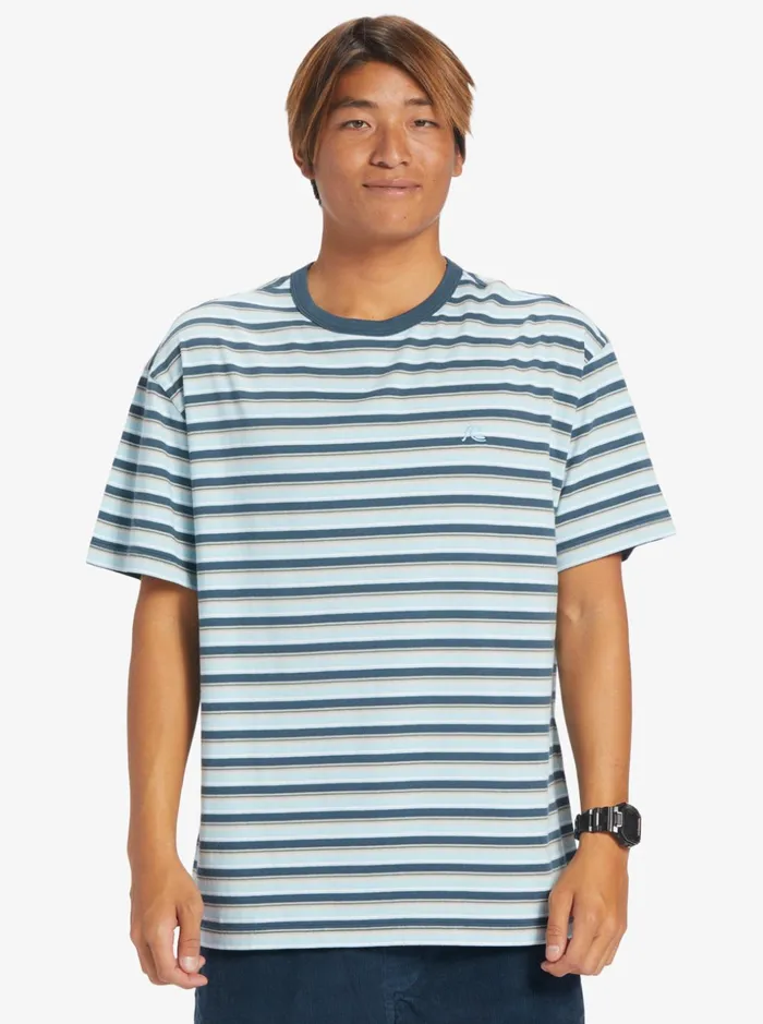 Men Quiksilver Tees Joey Stripe TShirt Joey Celestial Stripe Men Quiksilver Tees Joey Stripe TShirt Joey Celestial Stripe
