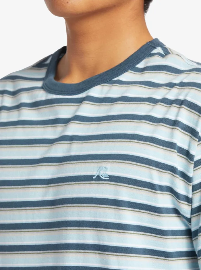 Men Quiksilver Tees Joey Stripe TShirt Joey Celestial Stripe Men Quiksilver Tees Joey Stripe TShirt Joey Celestial Stripe