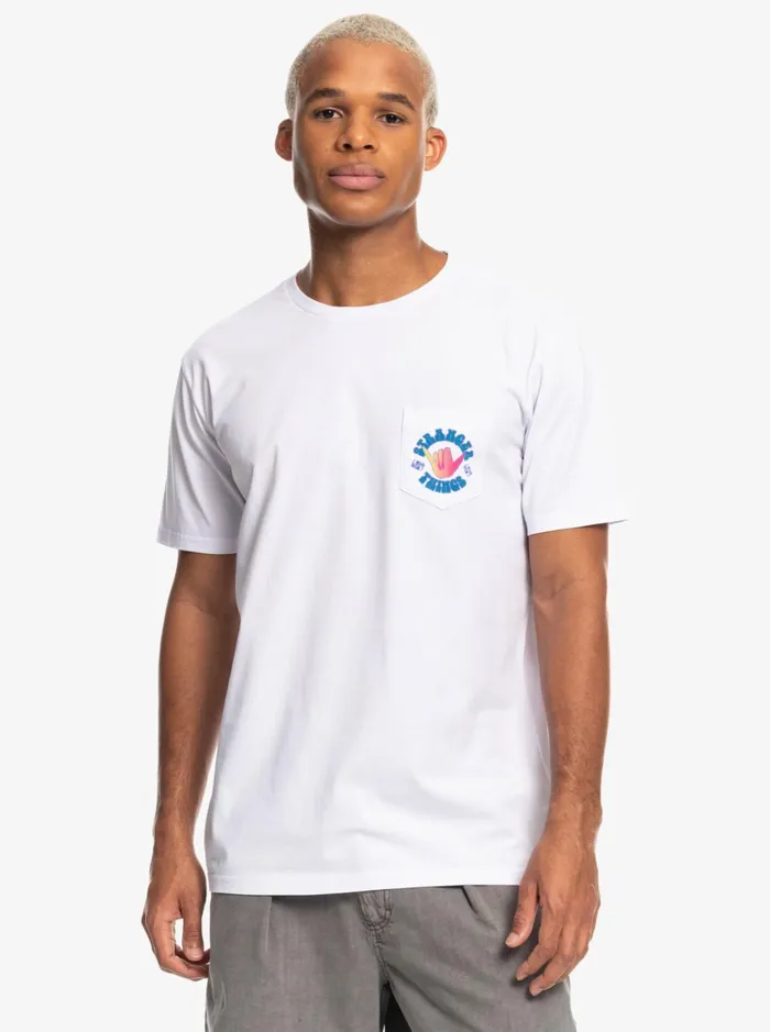 Men Quiksilver Tees Quiksilver X Stranger Things White Claw TShirt White Men Quiksilver Tees Quiksilver X Stranger Things White Claw TShirt White