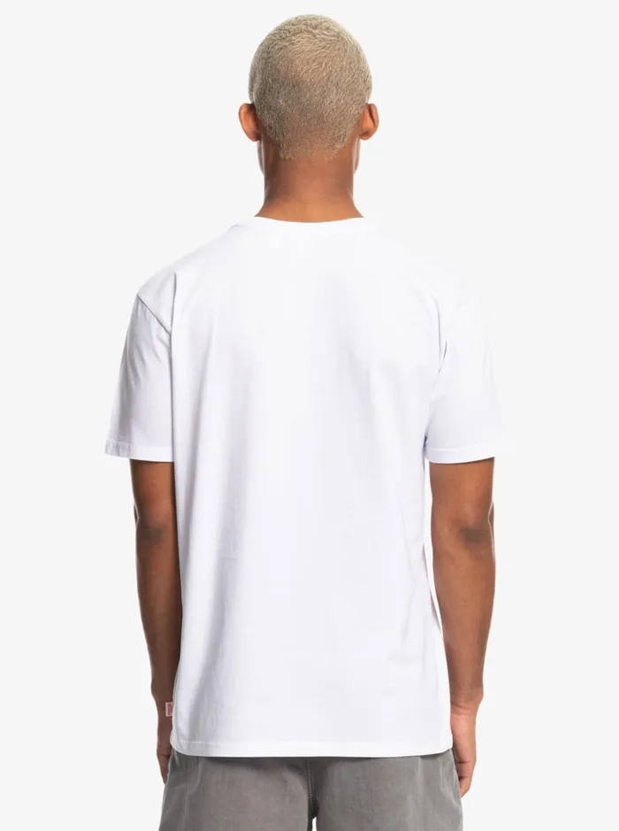 Men Quiksilver Tees Quiksilver X Stranger Things White Claw TShirt White Men Quiksilver Tees Quiksilver X Stranger Things White Claw TShirt White