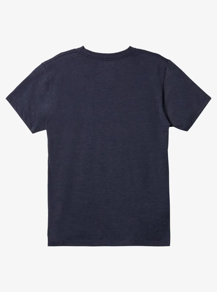 Men Quiksilver Tees Simple Lock Mod Tshirt Navy Blazer Heather Men Quiksilver Tees Simple Lock Mod Tshirt Navy Blazer Heather