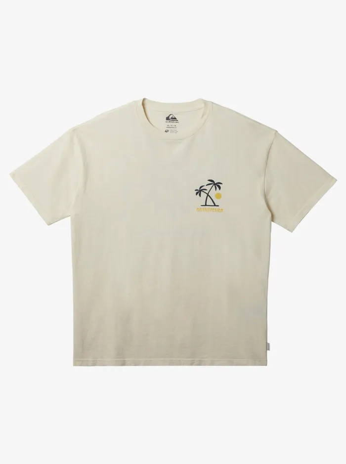 Men Quiksilver Tees Sunset Rituals TShirt Birch