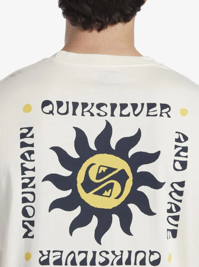 Men Quiksilver Tees Sunset Rituals TShirt Birch Men Quiksilver Tees Sunset Rituals TShirt Birch