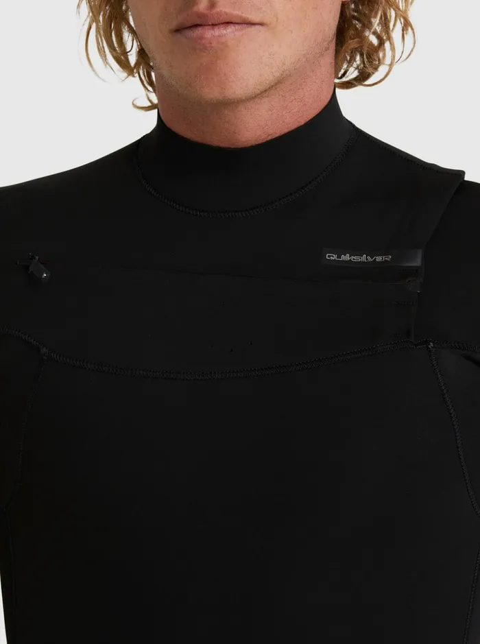Men Quiksilver Wetsuits 32 Everyday Sessions ChestZip Wetsuit Black Men Quiksilver Wetsuits 32 Everyday Sessions ChestZip Wetsuit Black
