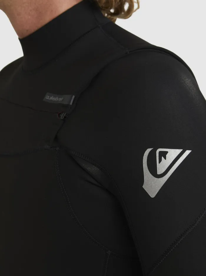 Men Quiksilver Wetsuits 32 Everyday Sessions ChestZip Wetsuit Black Men Quiksilver Wetsuits 32 Everyday Sessions ChestZip Wetsuit Black
