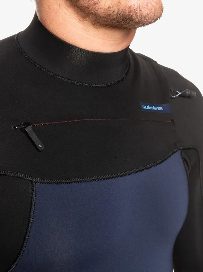 Men Quiksilver Wetsuits 32 Everyday Sessions ChestZip Wetsuit Dark Navyblack Men Quiksilver Wetsuits 32 Everyday Sessions ChestZip Wetsuit Dark Navyblack