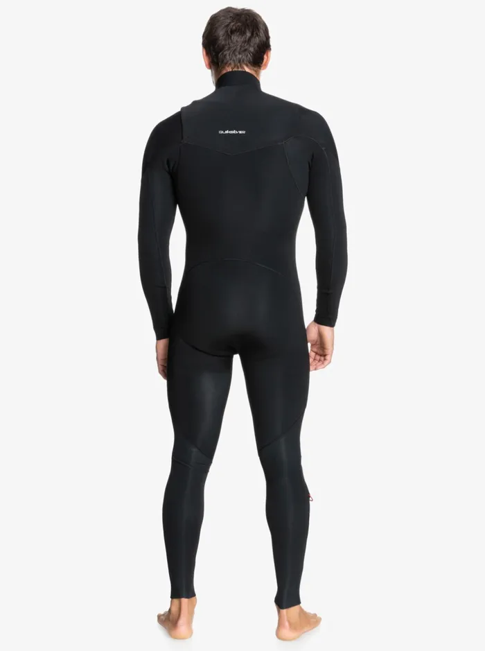Men Quiksilver Wetsuits 43 Everyday Sessions Chest Zip Wetsuit Black Men Quiksilver Wetsuits 43 Everyday Sessions Chest Zip Wetsuit Black