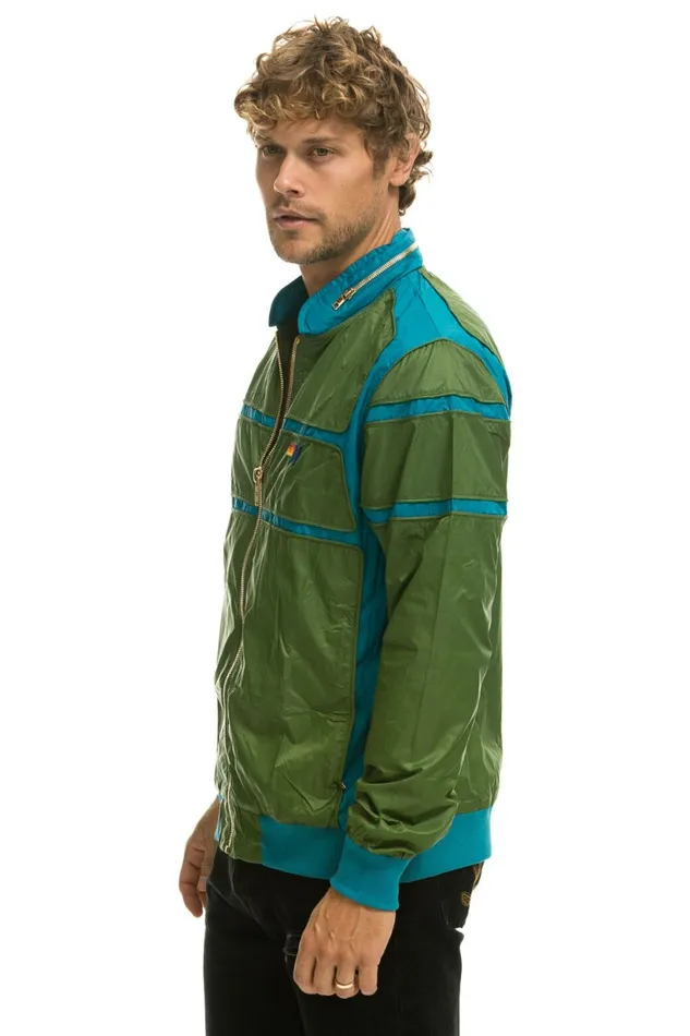 Men RACER JACKET 8211 GARDEN GREEN Aviator Nation Outerwear Men RACER JACKET 8211 GARDEN GREEN Aviator Nation Outerwear