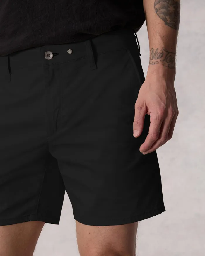 Men Rag and Bone Chinos Standard Cotton Chino Short Black Men Rag and Bone Chinos Standard Cotton Chino Short Black