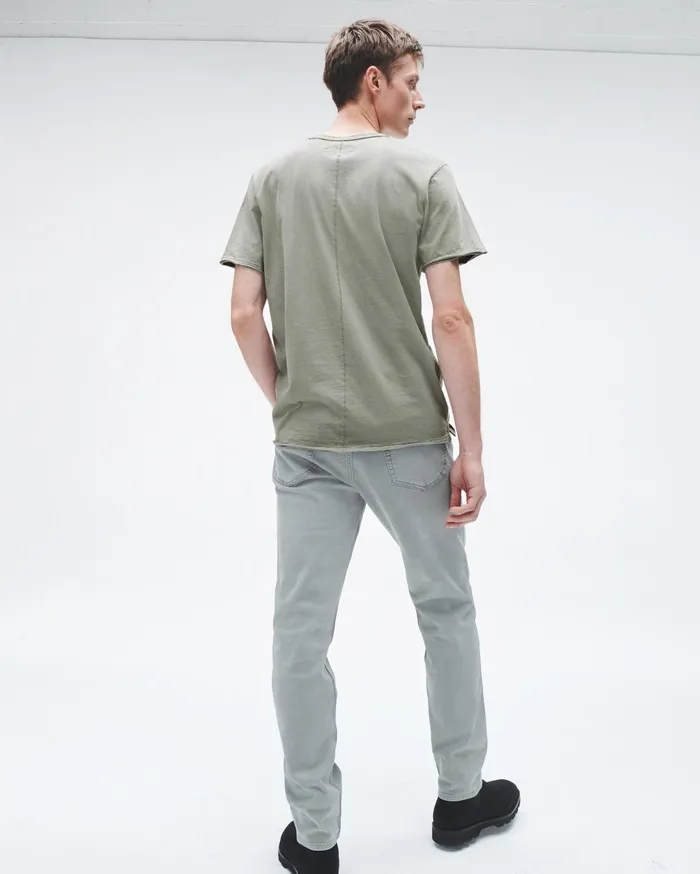 Men Rag and Bone TShirts Miles Principal Jersey Tee Blue Grey Men Rag and Bone TShirts Miles Principal Jersey Tee Blue Grey