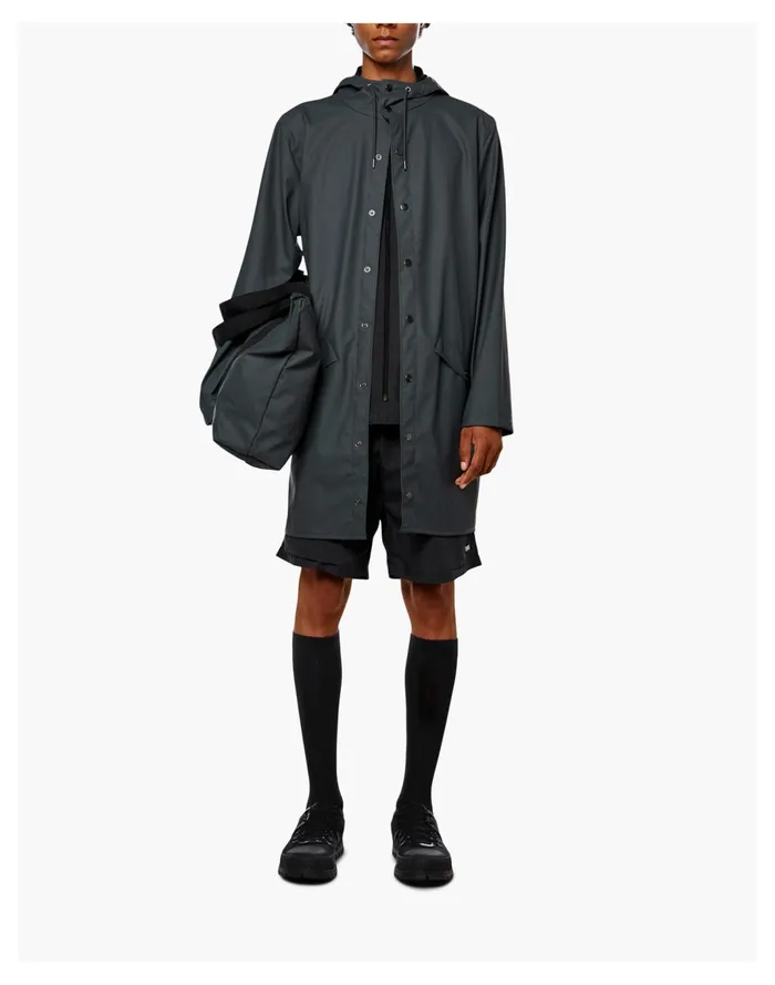 Men Rains Long Jacket Midnight Madewell Jackets