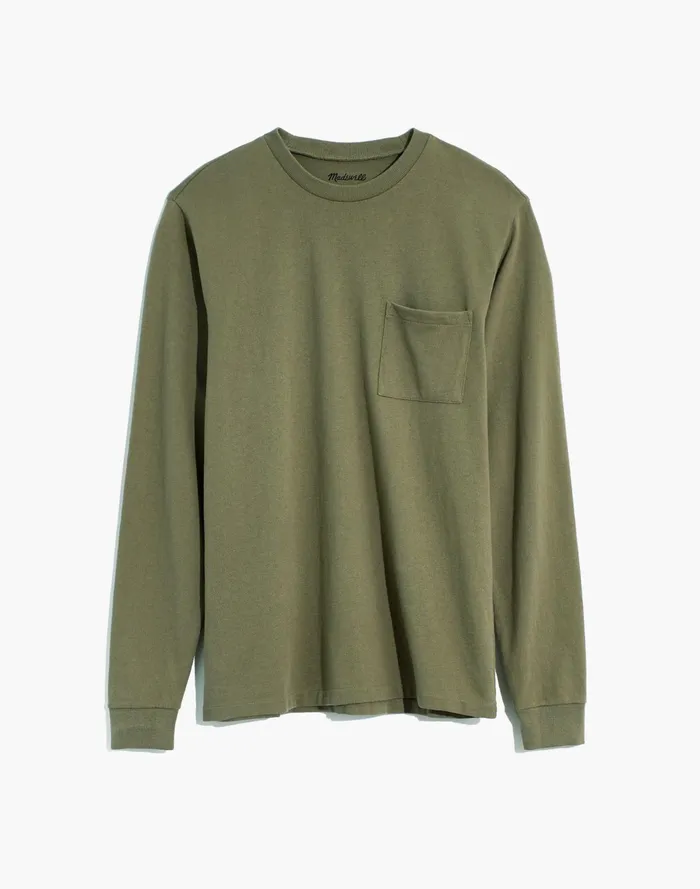 Men Relaxed Long Sleeve Tee Distant Surplus Madewell Tees Men Relaxed Long Sleeve Tee Distant Surplus Madewell Tees