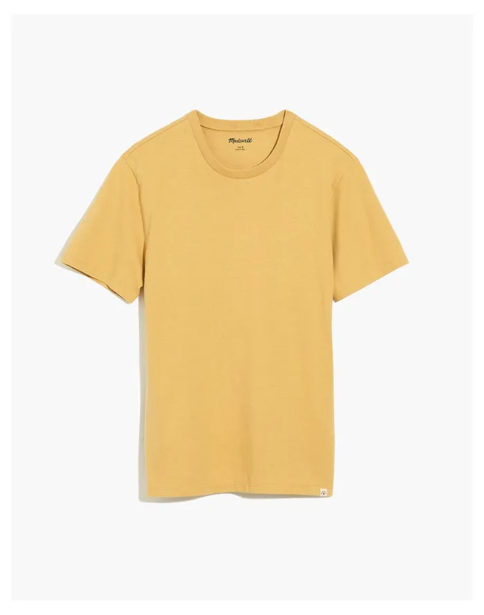 Men Relaxed Tee Autumn Gold Madewell Tees