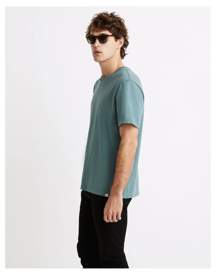 Men Relaxed Tee Faded Shale Madewell Tees Men Relaxed Tee Faded Shale Madewell Tees