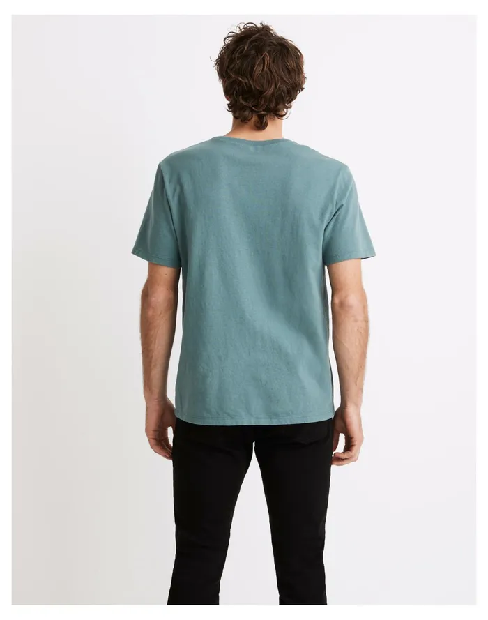 Men Relaxed Tee Faded Shale Madewell Tees Men Relaxed Tee Faded Shale Madewell Tees