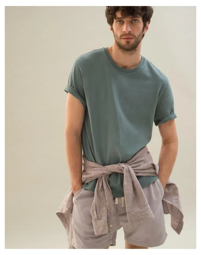 Men Relaxed Tee Faded Shale Madewell Tees Men Relaxed Tee Faded Shale Madewell Tees