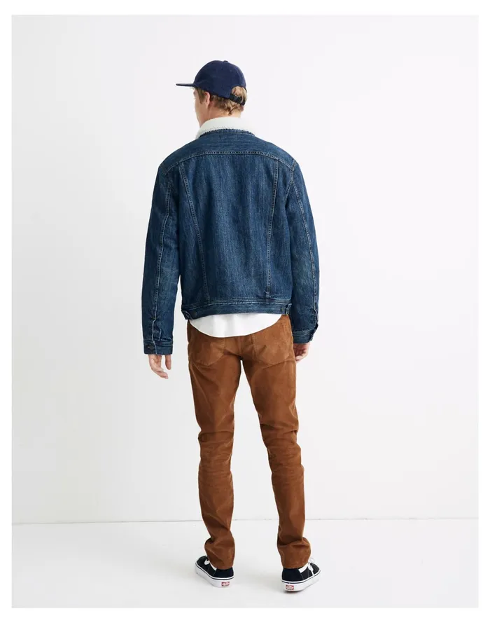 Men Sherpa Classic Jean Jacket In Edmonson Wash Edmonson Wash Madewell Jackets Men Sherpa Classic Jean Jacket In Edmonson Wash Edmonson Wash Madewell Jackets