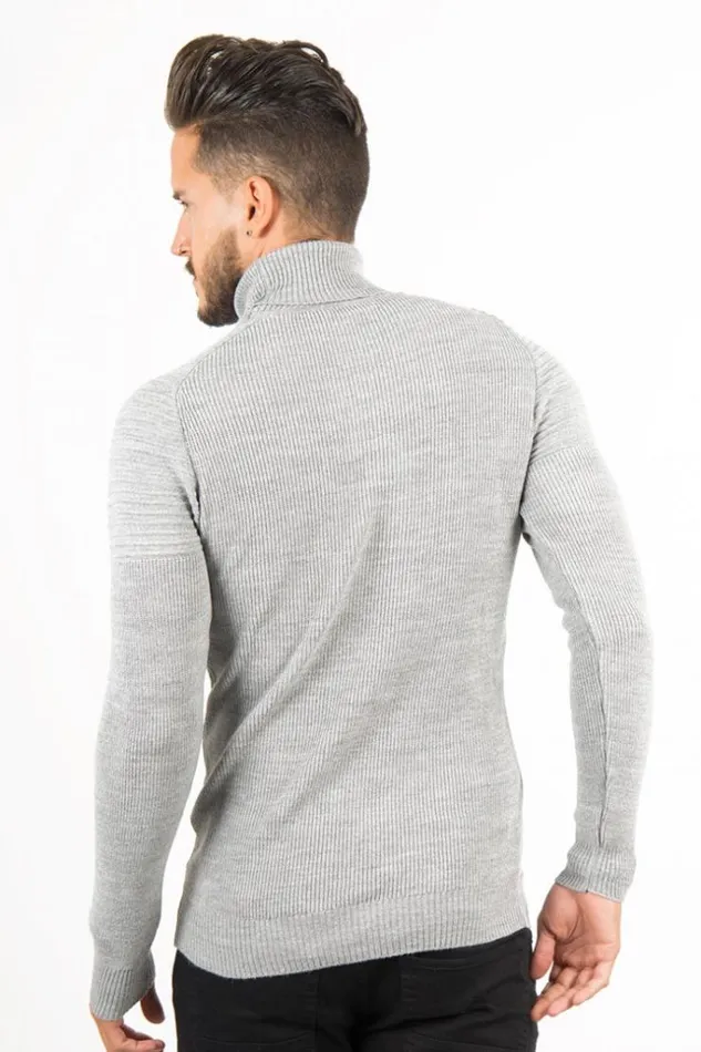 Men Slim Turleneck Sweater Brentiny Paris Sweatshirts and Pullovers Men Slim Turleneck Sweater Brentiny Paris Sweatshirts and Pullovers
