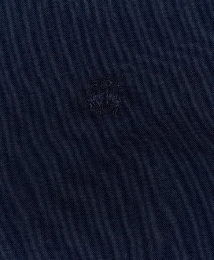 Men Stretch NonIron Oxford ButtonDown Collar ShortSleeve Sport Shirt Navy Brooks Brothers Sport Shirts