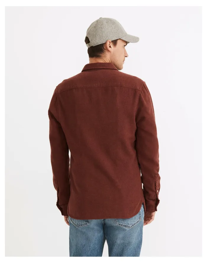 Men Sunday Flannel Perfect Long Sleeve Shirt Dark Cabernet Madewell Shirts Men Sunday Flannel Perfect Long Sleeve Shirt Dark Cabernet Madewell Shirts