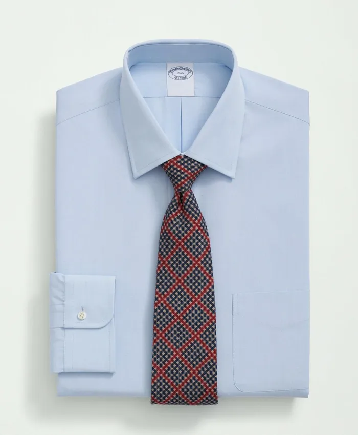 Men Supima Cotton Poplin Ainsley Collar Dress Shirt Light Blue Brooks Brothers Dress Shirts Men Supima Cotton Poplin Ainsley Collar Dress Shirt Light Blue Brooks Brothers Dress Shirts