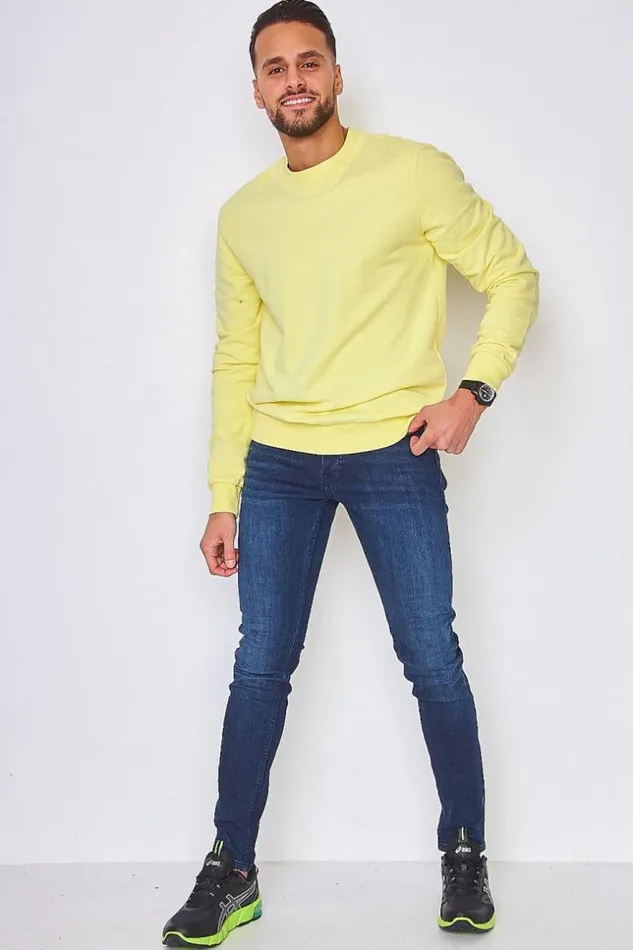Men Used Skinny Jeans In Darkwash Project X 8211 Tp21017 Blue Brentiny Paris Jeans