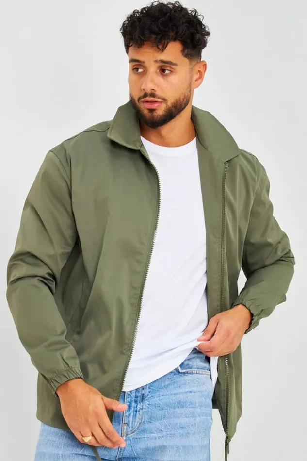 Men Veste Ajustable Kaki Khaki Brentiny Paris Shirts