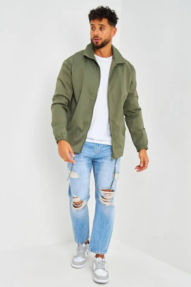 Men Veste Ajustable Kaki Khaki Brentiny Paris Shirts