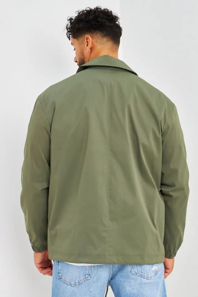 Men Veste Ajustable Kaki Khaki Brentiny Paris Shirts