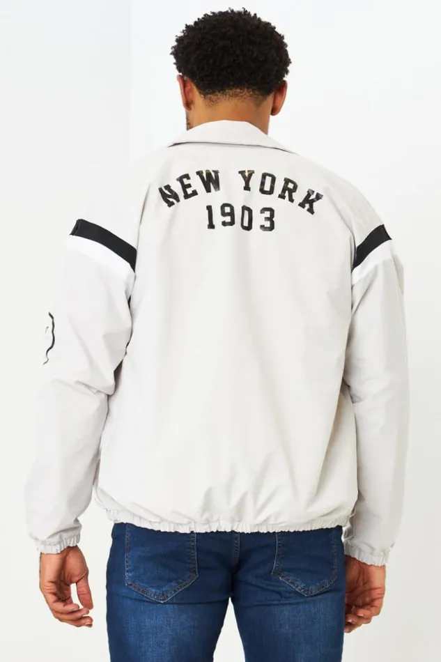 Men Veste Grise 034New York 1903034 Grey Brentiny Paris Jackets