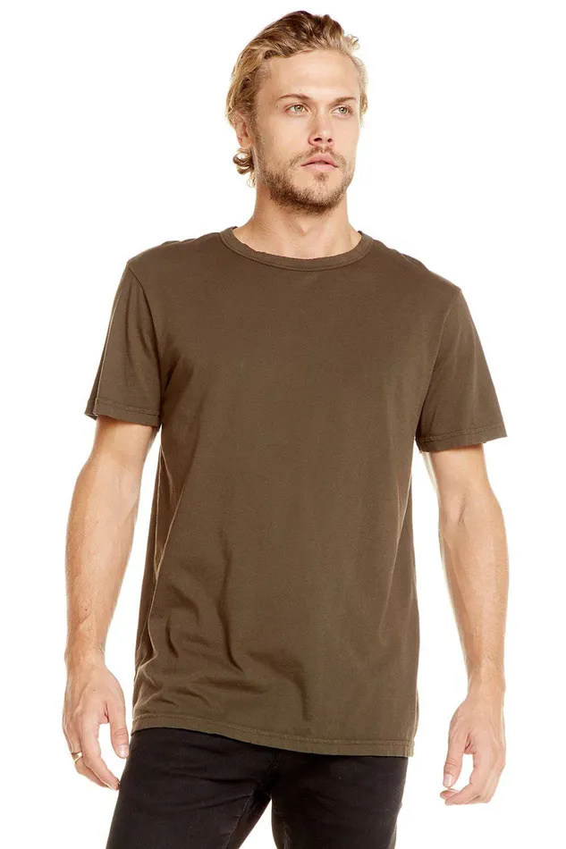 Mens Chaser Brand COTTON SS CREW NECK TEE Tops