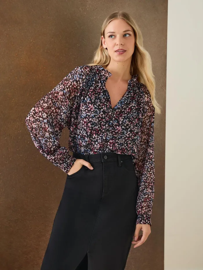 Midi Denim Front Slit Skirt Onyx Wash Women Jones New York Denim Midi Denim Front Slit Skirt Onyx Wash Women Jones New York Denim