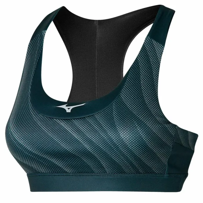 Mizuno Alpha Padded Bra Black Women Sports Bras