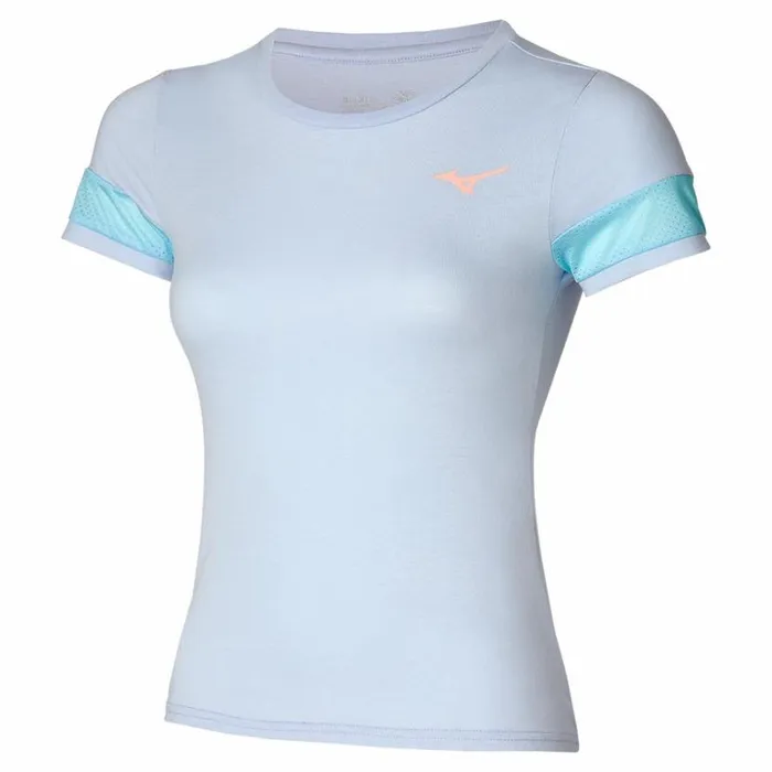 Mizuno Athletics Mizuno Tee Halogen Blue Women Athleticwear
