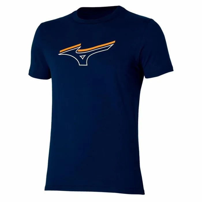 Mizuno Athletics RB Tee Pageant Blue Men Athleticwear