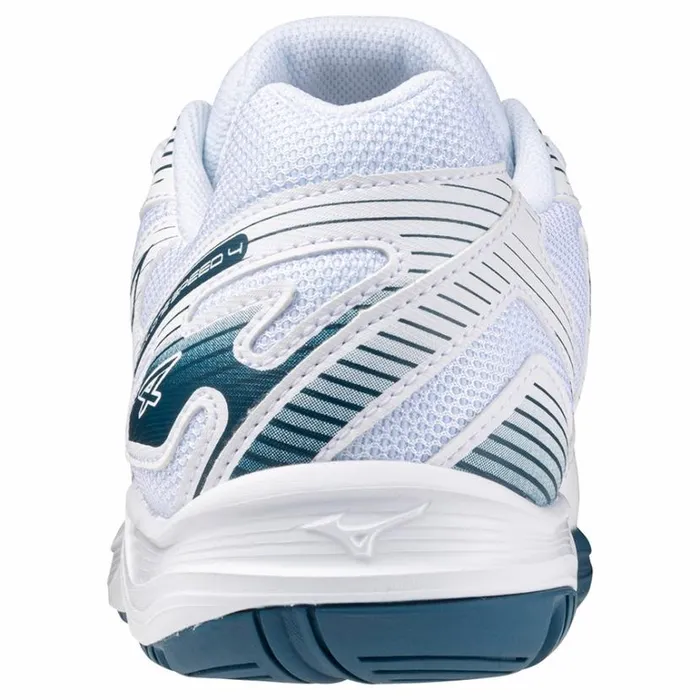 Mizuno CYCLONE SPEED 4 Whitesailor Bluesilver Women Volleyball Mizuno CYCLONE SPEED 4 Whitesailor Bluesilver Women Volleyball