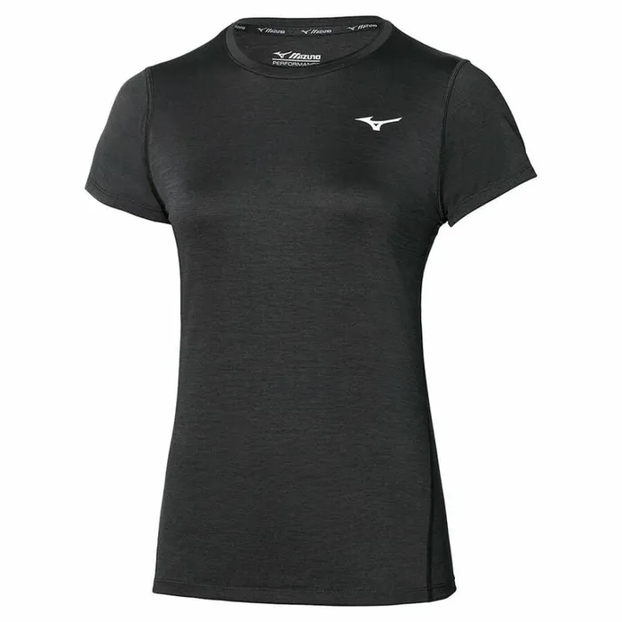 Mizuno Impulse Core Tee Black Women Tops