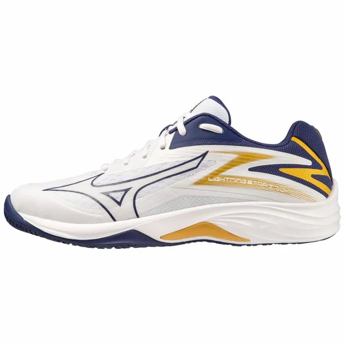 Mizuno LIGHTNING STAR Z7 Jr Whtebribbonmp Gold Women Volleyball