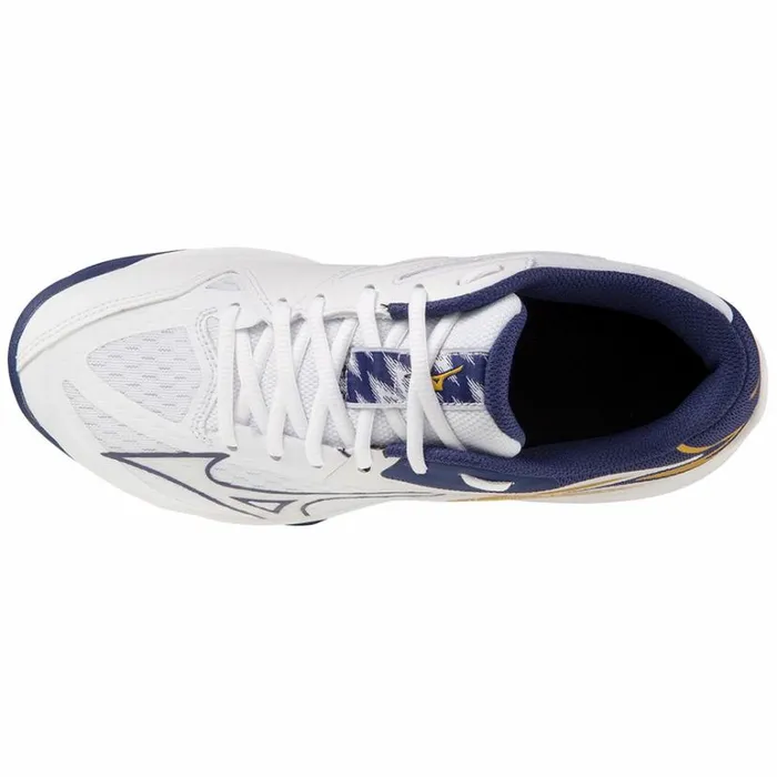 Mizuno LIGHTNING STAR Z7 Jr Whtebribbonmp Gold Women Volleyball