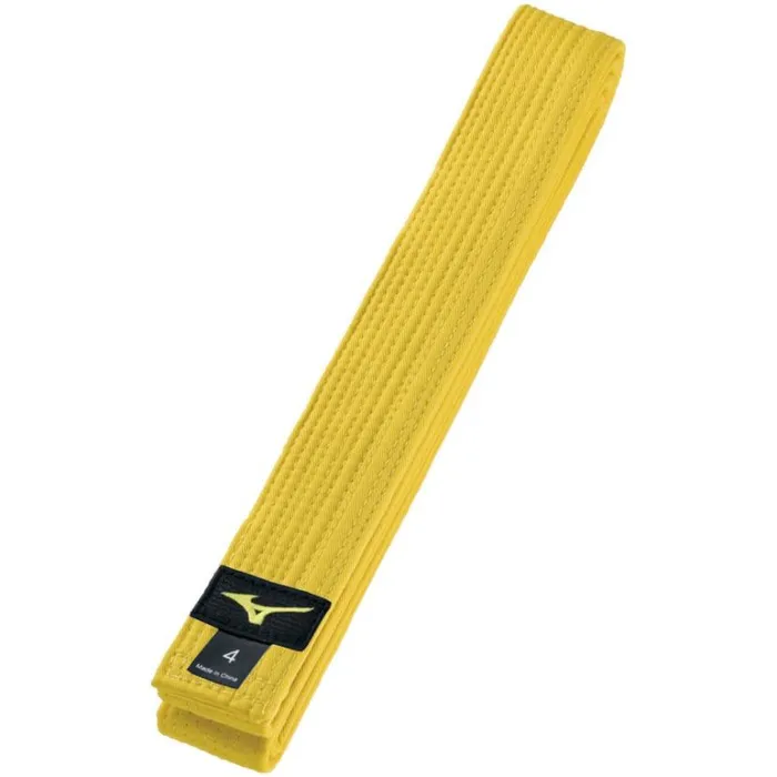 Mizuno RB Judo Belt Yellow MenWomen Judo Belts