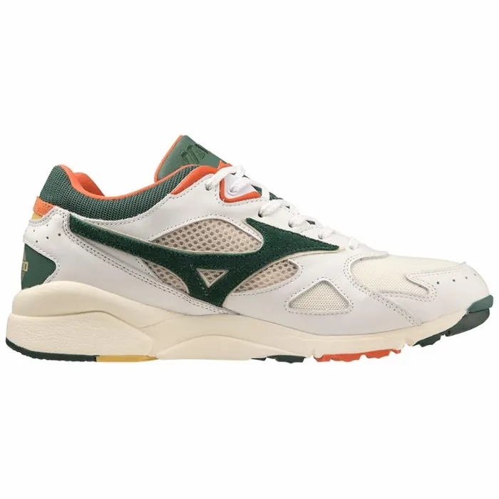 Mizuno SKY MEDAL Snow Whitebistro Greenmecca Orange Women Sneakers Mizuno SKY MEDAL Snow Whitebistro Greenmecca Orange Women Sneakers