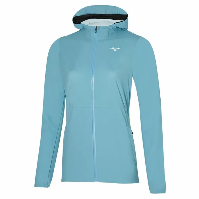 Mizuno WATERPROOF 20K ER JACKET Milky Blue Women Jackets