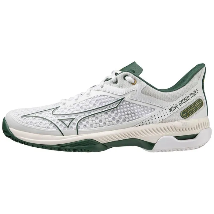 Mizuno Wave Exceed Tour 5 CC Whitepineneedlepapyrus Women Tennis